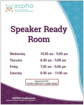 Picture of Speaker Ready Room